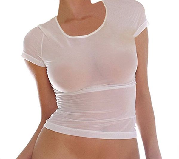 Women Sexy Sheer See-Through Crop Top Short Sleeve Mesh Shirt Blouse Tees Short Sleeve Top Sexy Black WhiteTees
Women Sexy Sheer See-Through Crop Top Short Sleeve Mesh Shirt Blouse Tees Short Sleeve Top Sexy Black WhiteTees