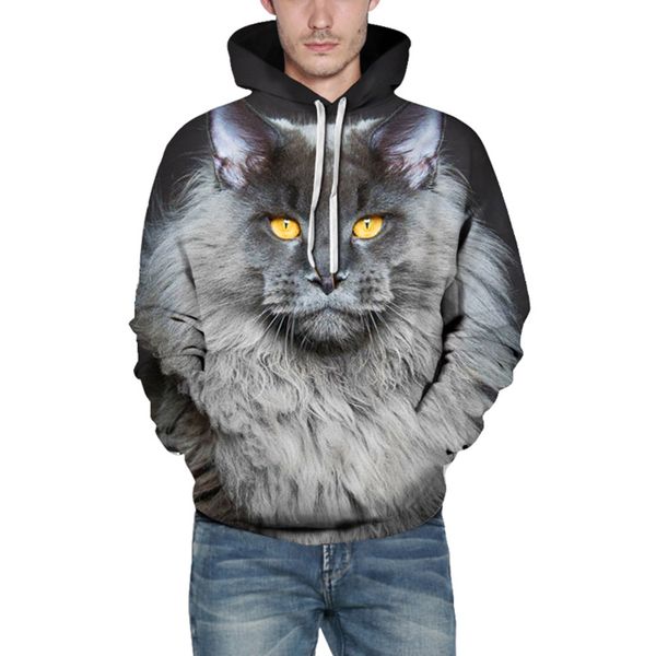 men hooded casual autumn winter 3d color printing hoody long sleeve caps sweatshirt moletom masculino fashion men nice, Black
men hooded casual autumn winter 3d color printing hoody long sleeve caps sweatshirt moletom masculino fashion men nice, Black