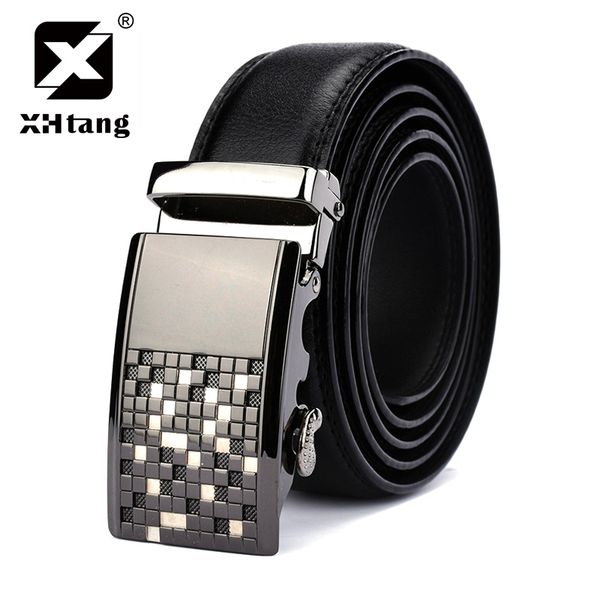 xhtang designer cowskin leather belts for men belt high quality cowhide male belt automatic buckle, Black;brown
xhtang designer cowskin leather belts for men belt high quality cowhide male belt automatic buckle, Black;brown