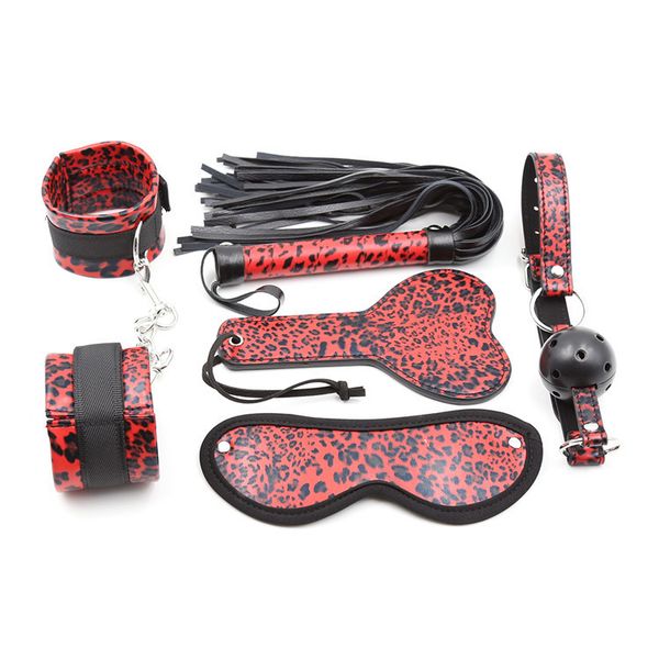 #r56 mouth set leopard 5 whip blinder gag paddle set handcuffs gift restraint bqntt
#r56 mouth set leopard 5 whip blinder gag paddle set handcuffs gift restraint bqntt