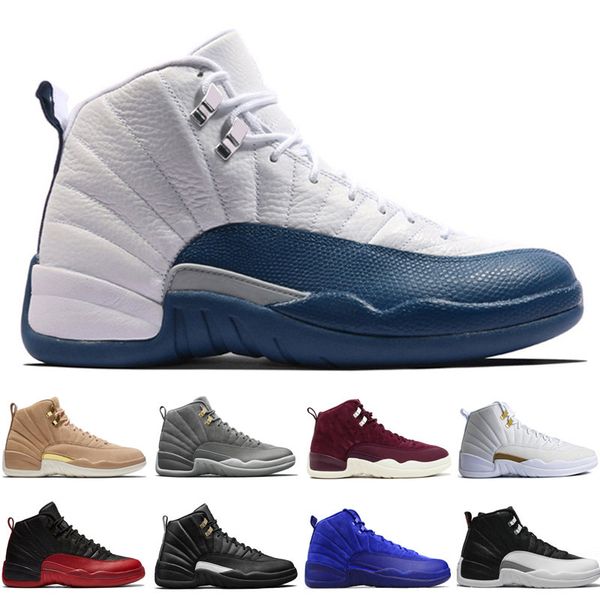 2018 12 12s mens basketball shoes wheat dark grey bordeaux flu game the master taxi playoffs french blue barons all yellow sports sneakers, White;red
2018 12 12s mens basketball shoes wheat dark grey bordeaux flu game the master taxi playoffs french blue barons all yellow sports sneakers, White;red