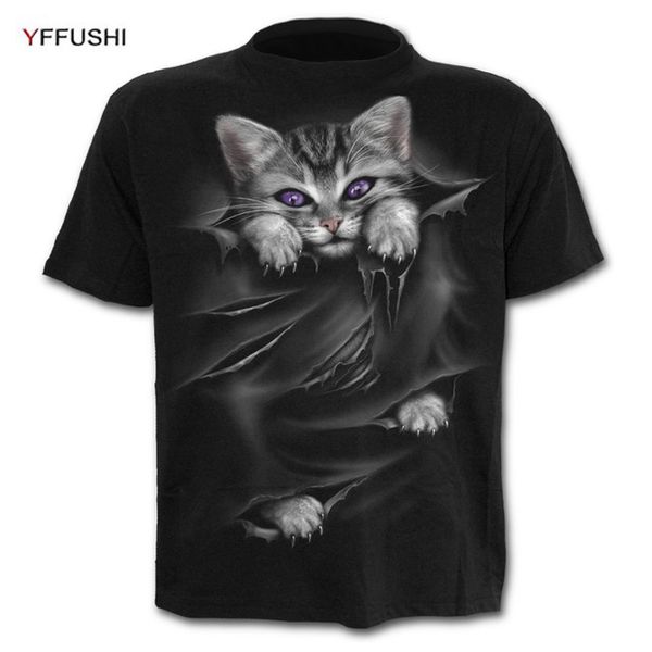yffushi 2018 male 3d t shirt cute animal print hip hop tees funny cat print summer cool shortsleeve black tshirt plus size 5xl, White;black
yffushi 2018 male 3d t shirt cute animal print hip hop tees funny cat print summer cool shortsleeve black tshirt plus size 5xl, White;black