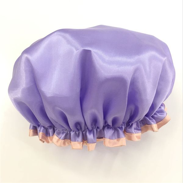 1pcs double layer thick women shower satin hats colorful bath shower caps hair cover double waterproof bathing cap wholesale
1pcs double layer thick women shower satin hats colorful bath shower caps hair cover double waterproof bathing cap wholesale