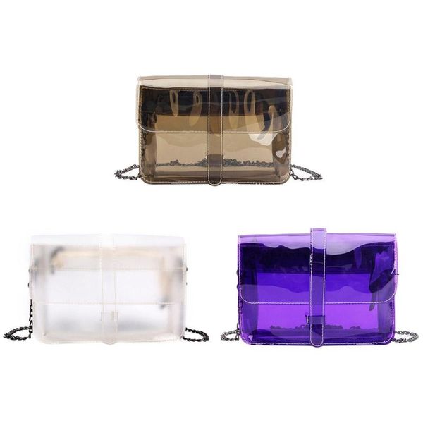 women transparent chain flap crossbody bag ladies summer beach shoulder bags pvc clear female handbag bolsa feminina
women transparent chain flap crossbody bag ladies summer beach shoulder bags pvc clear female handbag bolsa feminina