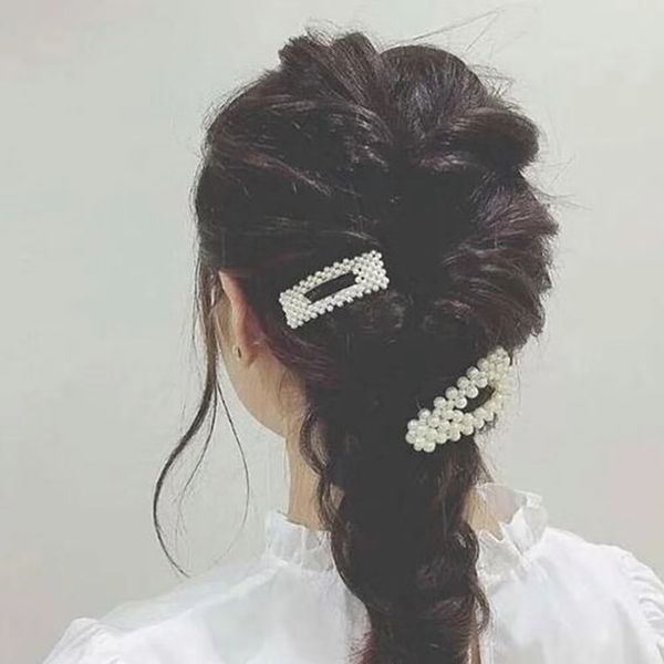 pearl diamonds barrettes simple handmade beaded flowers hair clips cute women girl hair jewelry a variety of styles, Golden;silver
pearl diamonds barrettes simple handmade beaded flowers hair clips cute women girl hair jewelry a variety of styles, Golden;silver