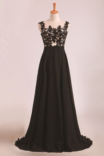 elegant light sky blue prom dresses sheer neck cap sleeves appliqued chiffon floor length formal dresses modest evening party gowns hy4099, Black
elegant light sky blue prom dresses sheer neck cap sleeves appliqued chiffon floor length formal dresses modest evening party gowns hy4099, Black
