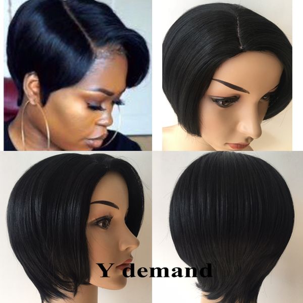 short pixie brazilian simulation human hair wigs glueless full lace lace front cut synthetic hair wigs for black women
short pixie brazilian simulation human hair wigs glueless full lace lace front cut synthetic hair wigs for black women