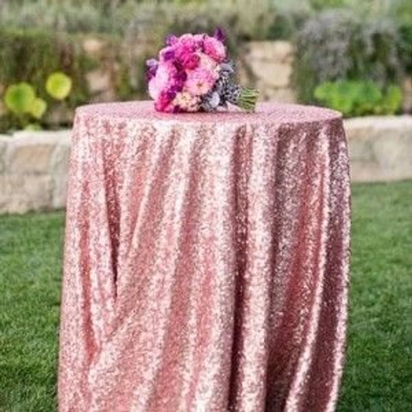 high-end wholesale 90'' round christmas wedding beautiful pink gold round sequin tablecloth for wedding/brithday/party
high-end wholesale 90'' round christmas wedding beautiful pink gold round sequin tablecloth for wedding/brithday/party