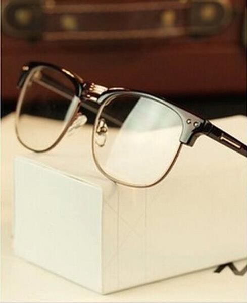 metal half frame glasses frame retro woman men reading glass uv protection clear lens computer eyeglass gold frames-eyewear, Silver
metal half frame glasses frame retro woman men reading glass uv protection clear lens computer eyeglass gold frames-eyewear, Silver