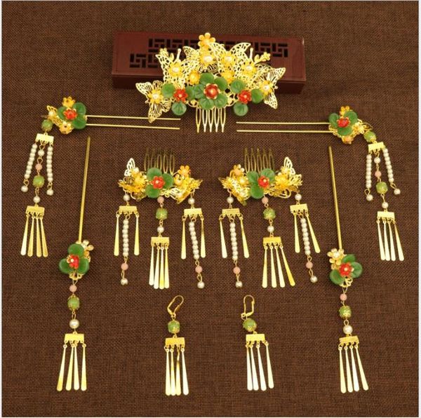 bridal headwear chinese qipao headwear 2019 new style crown ornaments, Slivery;golden
bridal headwear chinese qipao headwear 2019 new style crown ornaments, Slivery;golden