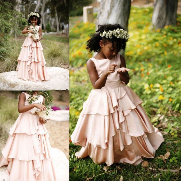 blush pink flower girls dresses for wedding scoop neck tiered girls pageant dresses first communion dress wedding party dress, White;blue
blush pink flower girls dresses for wedding scoop neck tiered girls pageant dresses first communion dress wedding party dress, White;blue