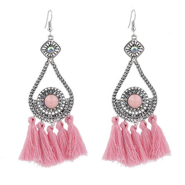 2018 new ethnic bohemia lady dangle earrings summer resin tassel earrings for women fashion jewelry party gift jewelry wholesale, Silver
2018 new ethnic bohemia lady dangle earrings summer resin tassel earrings for women fashion jewelry party gift jewelry wholesale, Silver