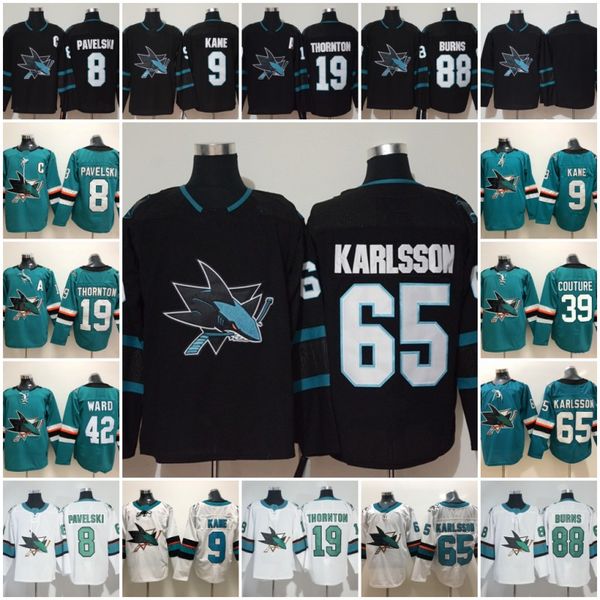 San jo e hark jer ey hockey 8 joe pavel ki 65 erik karl on 19 joe thornton logan couture 88 brent burn 9 evander kane hertl green black, Black;red
San jo e hark jer ey hockey 8 joe pavel ki 65 erik karl on 19 joe thornton logan couture 88 brent burn 9 evander kane hertl green black, Black;red