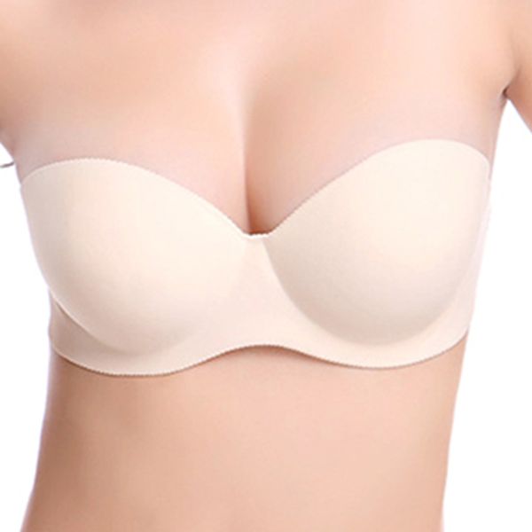 vogue secret magic push up bras bralette 1/2 cup for women silicone strapless bra lingerie seamless female invisible bra, Red;black
vogue secret magic push up bras bralette 1/2 cup for women silicone strapless bra lingerie seamless female invisible bra, Red;black