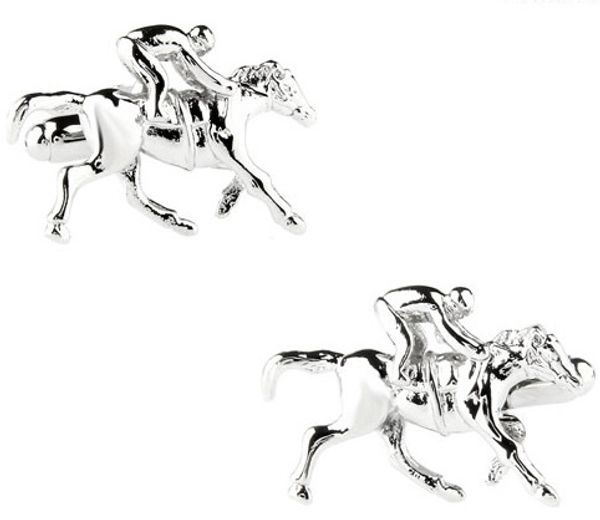 1 pair p cufflinks polo player and horse cufflinks cuff links designer brand cufflink shirts high quality, Silver
1 pair p cufflinks polo player and horse cufflinks cuff links designer brand cufflink shirts high quality, Silver