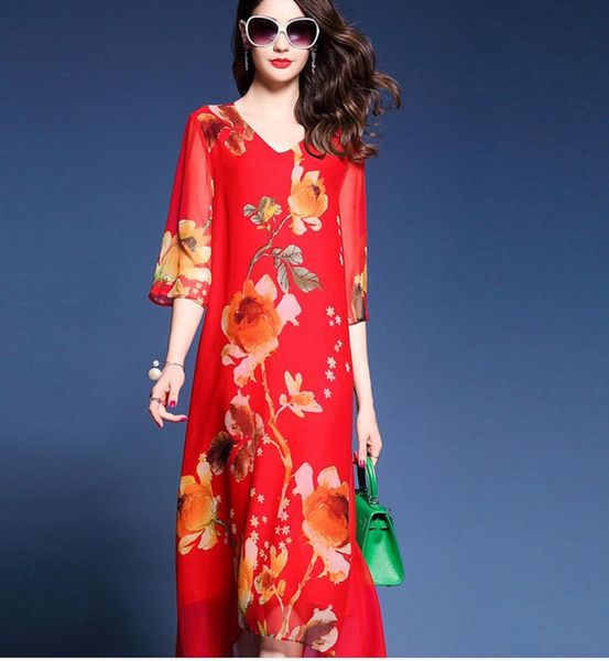 2018 spring summer new style women's wear loose and comfortable big size chiffon tax stamp dress, Black;gray
2018 spring summer new style women's wear loose and comfortable big size chiffon tax stamp dress, Black;gray