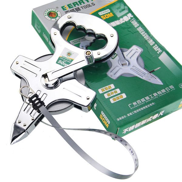 stainless steel tape measure retractable 30m/50m/100m measuring tape rulers for construction surveying measuring tool
stainless steel tape measure retractable 30m/50m/100m measuring tape rulers for construction surveying measuring tool