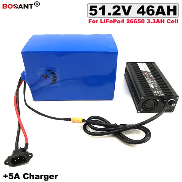 51.2v 46ah lifepo4 battery 3.2v 16s electric bicycle battery 26650 cell 51.2v for bafang bbshd 1500w 3000w motor +5a charger
51.2v 46ah lifepo4 battery 3.2v 16s electric bicycle battery 26650 cell 51.2v for bafang bbshd 1500w 3000w motor +5a charger