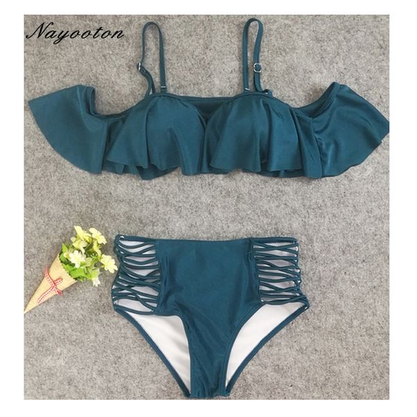 high waist bikini swimsuit push up bandage swimwear women 6 solid color two pieces woman beach bathing suit, White;black
high waist bikini swimsuit push up bandage swimwear women 6 solid color two pieces woman beach bathing suit, White;black