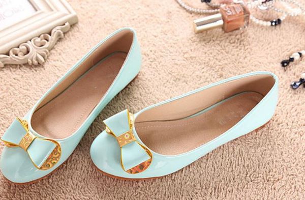 send 2018 spring new style women's round head shallow mouth flat bottom shoes, Black