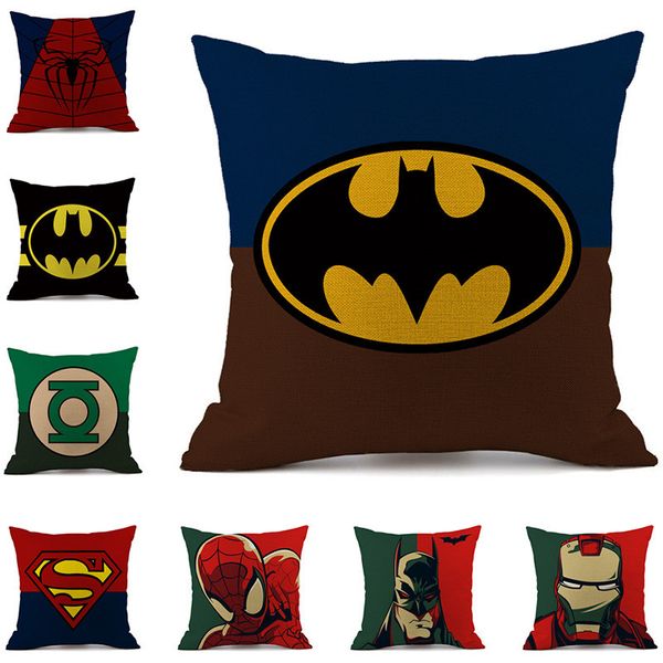 2018 superheroes iron man superman captain america batman pillow case cushion cover case throw pillowcases linen cotton pillow cases gift
2018 superheroes iron man superman captain america batman pillow case cushion cover case throw pillowcases linen cotton pillow cases gift