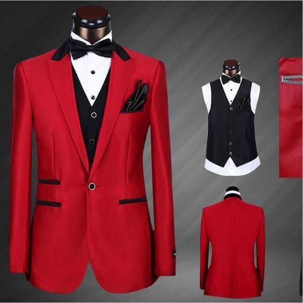 design red groom tuxedos excellent men wedding tuxedos men formal business prom party suit(jacket+pants+tie+vest) 1770, Black;gray
design red groom tuxedos excellent men wedding tuxedos men formal business prom party suit(jacket+pants+tie+vest) 1770, Black;gray