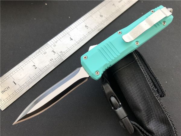 Wholesale Teal Blue D/A Auto Knife Small BM HK EDC Knife 176mm 440C Steel Blade Camping Gear Tactical Knives Mini C07 P404F
Wholesale Teal Blue D/A Auto Knife Small BM HK EDC Knife 176mm 440C Steel Blade Camping Gear Tactical Knives Mini C07 P404F