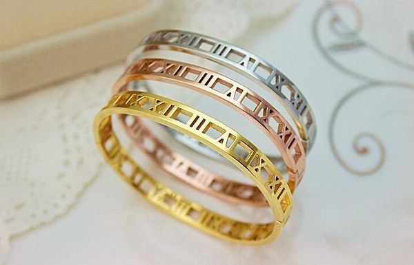 korean fashion hollow roman numerals bracelet jewelry titanium steel-plated 18k rose gold buckle bracelet female, Golden;silver
korean fashion hollow roman numerals bracelet jewelry titanium steel-plated 18k rose gold buckle bracelet female, Golden;silver