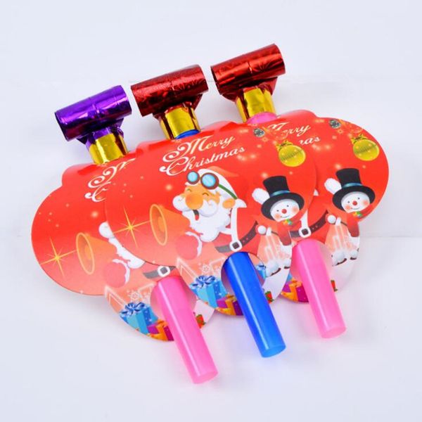 party blowouts santa claus pattern blow out whistles noise maker kids party toys cheering props christmas
party blowouts santa claus pattern blow out whistles noise maker kids party toys cheering props christmas