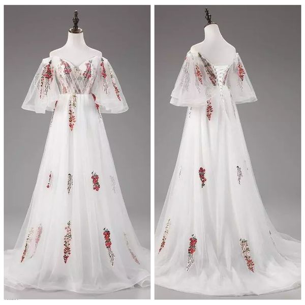 2019 white sweetheart lace appliques prom dresses tulle evening gowns lace up back a line ladies vestidos de soiree beautiful princess, Black
2019 white sweetheart lace appliques prom dresses tulle evening gowns lace up back a line ladies vestidos de soiree beautiful princess, Black