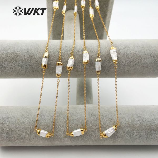wt-n1120 wkt wholesale 10pcs/lot natural pearl jewelry chain with pearl point charm necklace elegant style necklace, Silver
wt-n1120 wkt wholesale 10pcs/lot natural pearl jewelry chain with pearl point charm necklace elegant style necklace, Silver