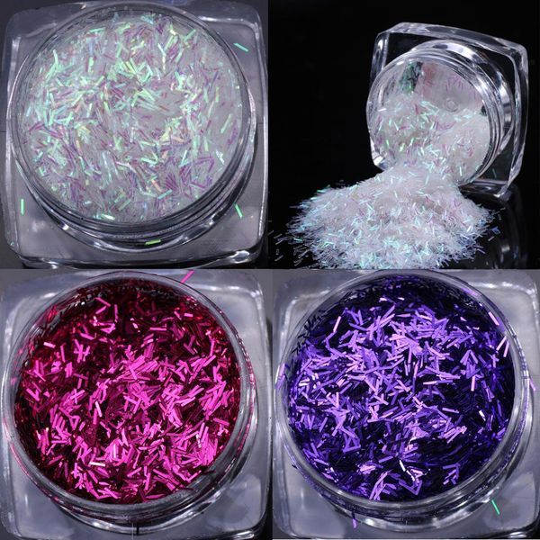 striped flakes manicure nail art decoration 12 colors stripe shape nail sequins 1g colorful stripe white glitter paillette, Silver;gold
striped flakes manicure nail art decoration 12 colors stripe shape nail sequins 1g colorful stripe white glitter paillette, Silver;gold