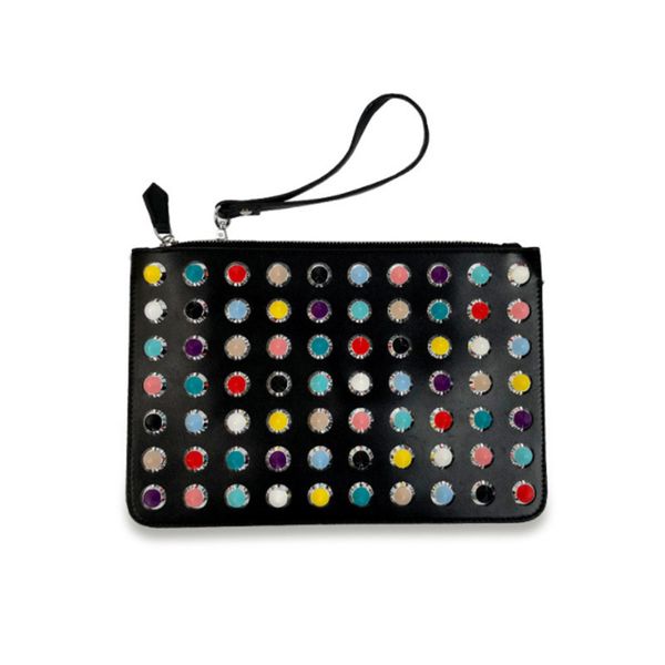 eurpean fashion women clutch handbag pu leather clutch bag color rivets design retro women envelop bag bolsa feminina sac
eurpean fashion women clutch handbag pu leather clutch bag color rivets design retro women envelop bag bolsa feminina sac