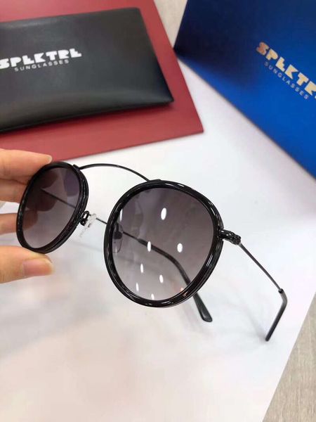 women spektre round sunglasses flat black /gray lens special design sunglasses new with box, White;black
women spektre round sunglasses flat black /gray lens special design sunglasses new with box, White;black