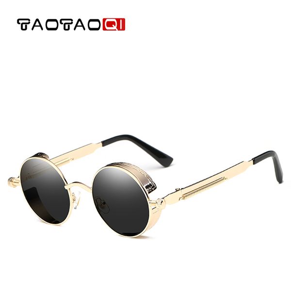 taotaoqi 2018 male sun glasses classic steampunk sunglasses round sunglasses for men and women retro fashion uv400, White;black
taotaoqi 2018 male sun glasses classic steampunk sunglasses round sunglasses for men and women retro fashion uv400, White;black