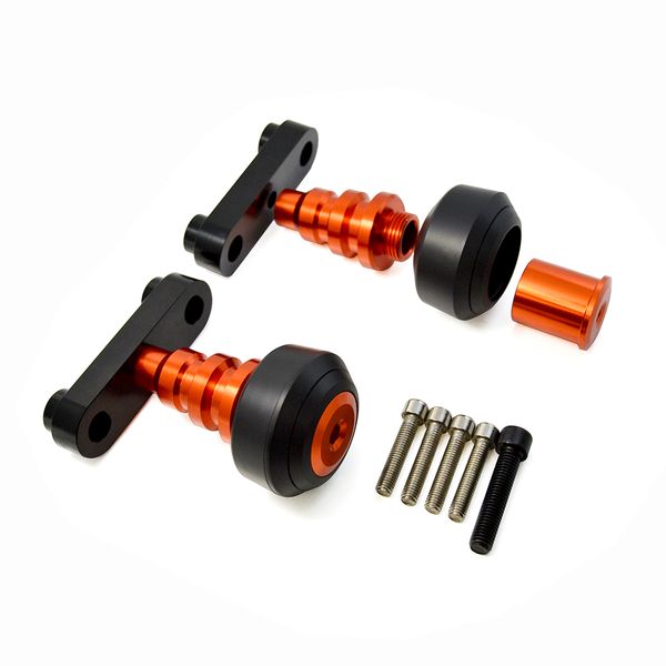 for ktm duke 125 200 390 2013-2018 duke 250 2017-2018 motorcycle falling protection frame cnc sliders crash protector
for ktm duke 125 200 390 2013-2018 duke 250 2017-2018 motorcycle falling protection frame cnc sliders crash protector