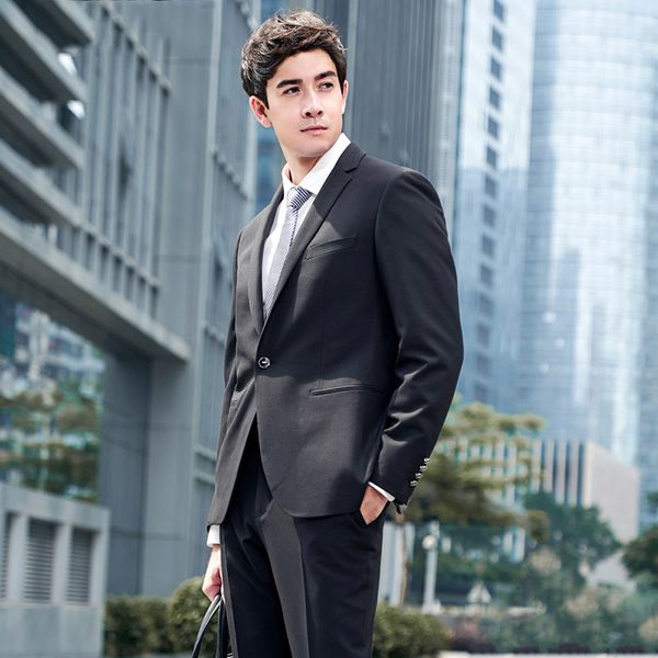 custom made black men suits formal business suits handsome wedding tuxedos 2 pieces jacket pants man blazers prom wear evening party, Black;gray
custom made black men suits formal business suits handsome wedding tuxedos 2 pieces jacket pants man blazers prom wear evening party, Black;gray