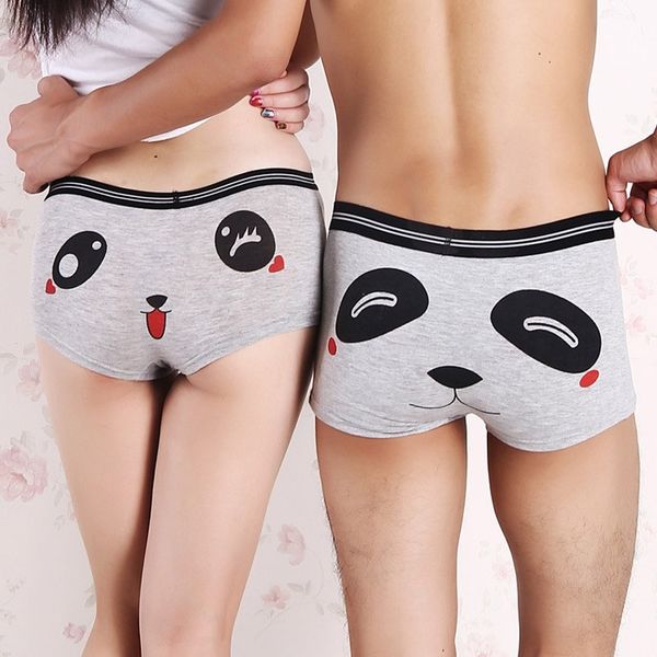 2pcs panties for couples underwear lovers women and men funny boxers shorts model cartoon panda printed boxer underpants, Black;pink
2pcs panties for couples underwear lovers women and men funny boxers shorts model cartoon panda printed boxer underpants, Black;pink