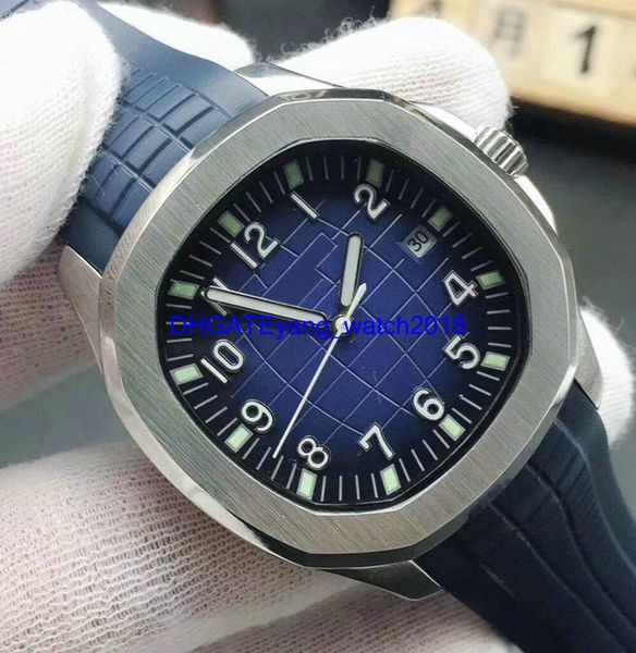2019 Nautilus Sports Watch Men Brand Automatic Monement Watches Rose Gold Case Rubber Mens Mechanical Wristwatch