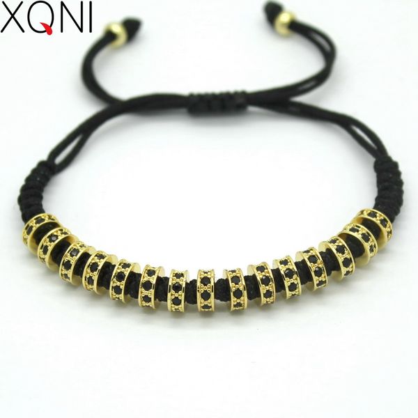 fashion women macrame bracelets,6mm gold color micro pave black cz sers beads strand macrame charm bracelet for women, Golden;silver
fashion women macrame bracelets,6mm gold color micro pave black cz sers beads strand macrame charm bracelet for women, Golden;silver
