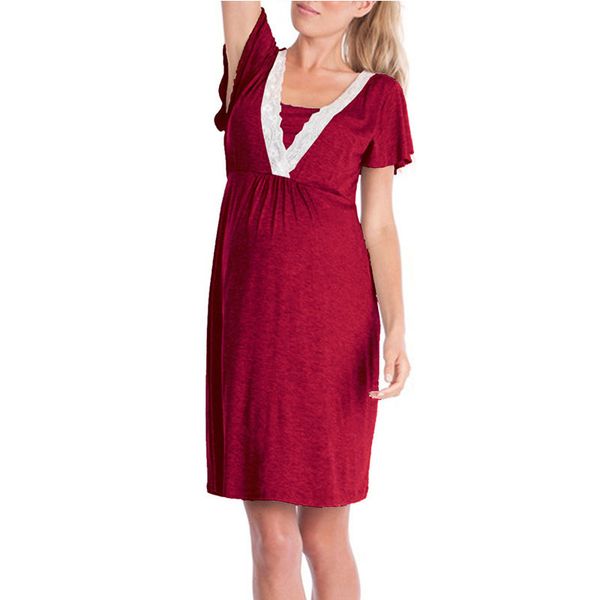 pregnancy & maternity pajamas sleepwear nursing pregnant pajamas breastfeeding nightgown elegant maternity nursing dress, White
pregnancy & maternity pajamas sleepwear nursing pregnant pajamas breastfeeding nightgown elegant maternity nursing dress, White