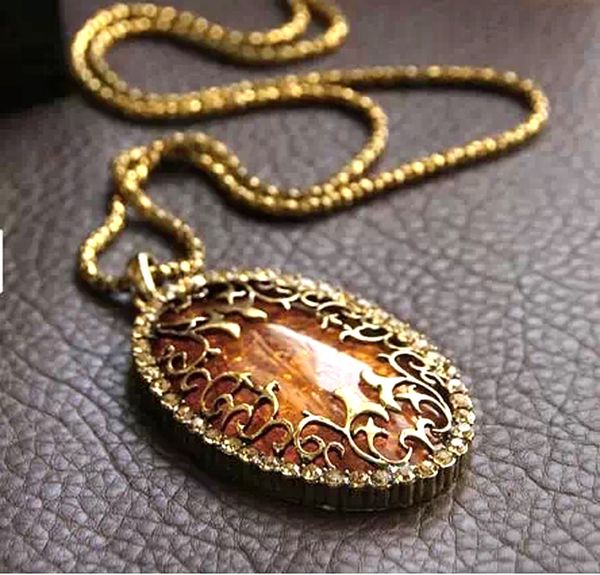 long chain necklace vintage jewelry vintage amber hollow sweater pendant necklace, Silver
long chain necklace vintage jewelry vintage amber hollow sweater pendant necklace, Silver