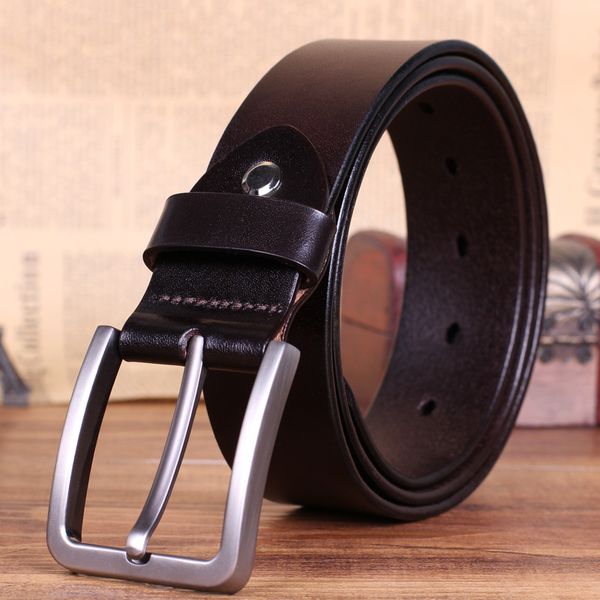 2016 new men's genuine leather belt men cowskin belt formal suit trousers double metal buckle starp gift for men belts, Black;brown
2016 new men's genuine leather belt men cowskin belt formal suit trousers double metal buckle starp gift for men belts, Black;brown
