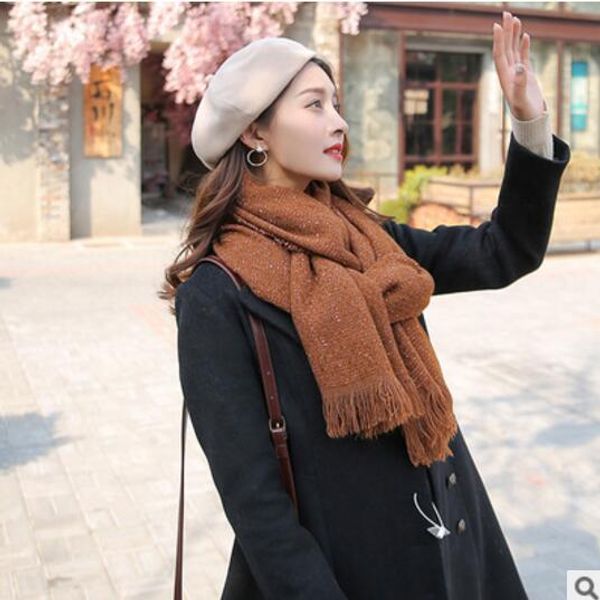 couples winter warm scarf thickened cashmere lady scarf han version of autumn and winter pure color fluorescent dot shawl, Blue;gray
couples winter warm scarf thickened cashmere lady scarf han version of autumn and winter pure color fluorescent dot shawl, Blue;gray