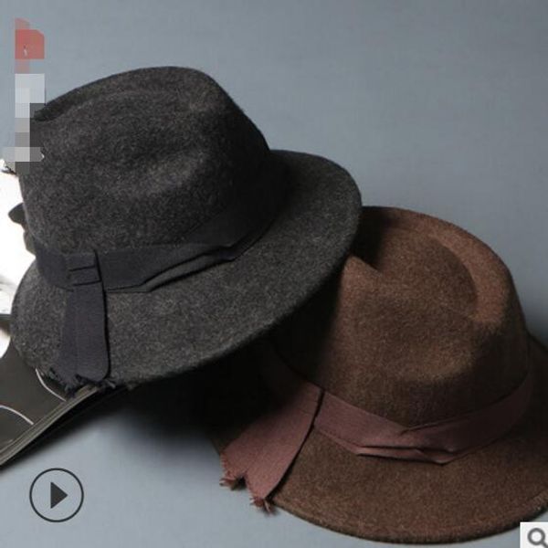 high end mens autumn winter hats woollen hat british couple hats european style retro jazz hats, Blue;gray
high end mens autumn winter hats woollen hat british couple hats european style retro jazz hats, Blue;gray