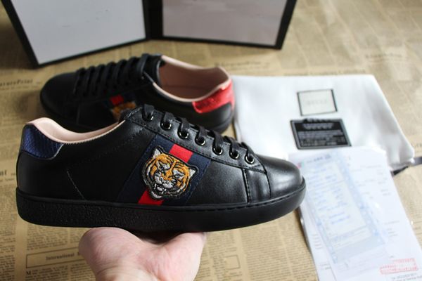 fashion designer brand casual ace shoes green blue red stripe bee sneaker tiger for men women big size 34-46, Black
fashion designer brand casual ace shoes green blue red stripe bee sneaker tiger for men women big size 34-46, Black