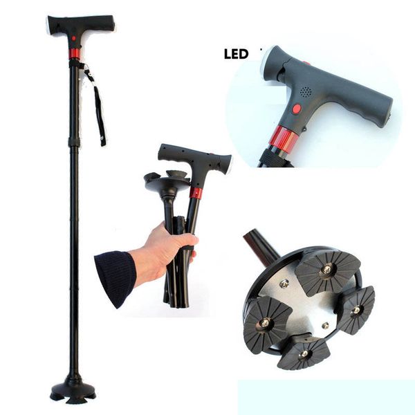 new 2018 outdoor smart cane four foot non-slip aluminum alloy with lamp crutches elderly stick old men walking stick
new 2018 outdoor smart cane four foot non-slip aluminum alloy with lamp crutches elderly stick old men walking stick