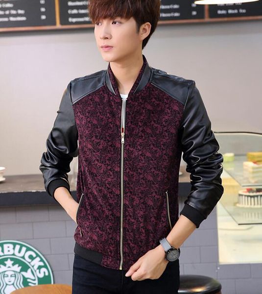 men's spring autumn version of the new european and american fashion boutique pu monochromatic leopard print leather coat /m-4xl, Black
men's spring autumn version of the new european and american fashion boutique pu monochromatic leopard print leather coat /m-4xl, Black
