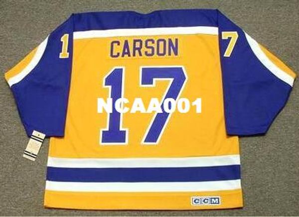 men #17 jimmy carson los angeles kings 1987 ccm vintage retro hockey jersey or custom any name or number retro jersey, Black;red
men #17 jimmy carson los angeles kings 1987 ccm vintage retro hockey jersey or custom any name or number retro jersey, Black;red
