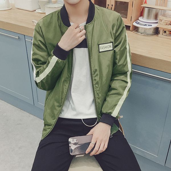 fashion male jacket coat men 2018 spring business casual clothes summer thin windbreaker mens black bomber jackets, Black;brown
fashion male jacket coat men 2018 spring business casual clothes summer thin windbreaker mens black bomber jackets, Black;brown